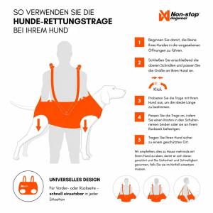 Non-Stop Dog Rescue Sling (Rettungstrageschlaufe)